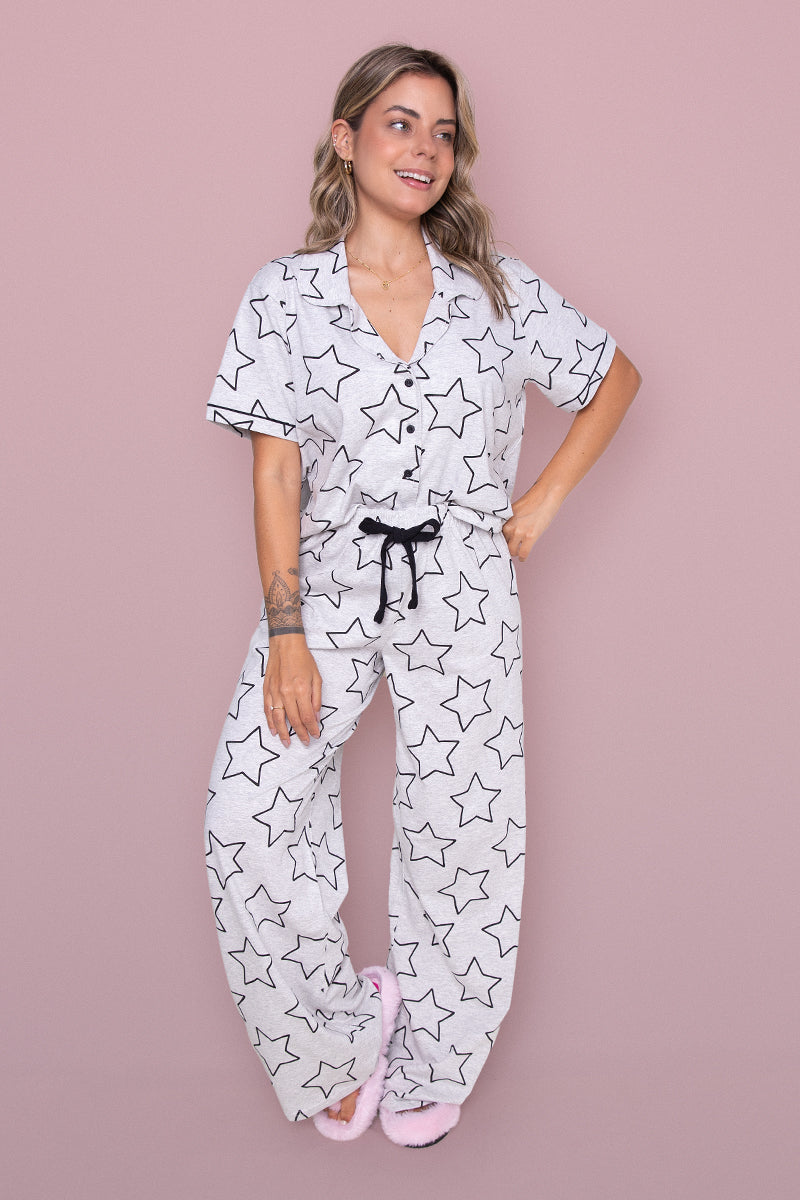 Women's Cotton Long Pajama American Star