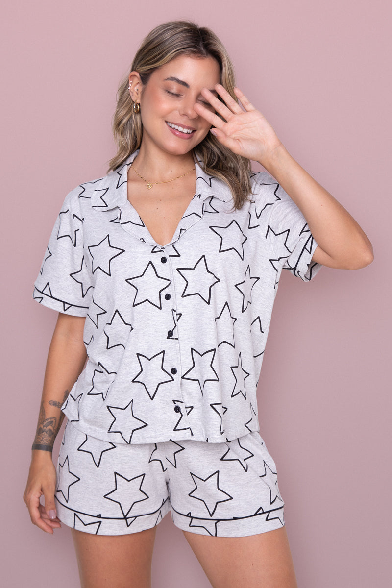 Women's American Pajamas Cotton Star